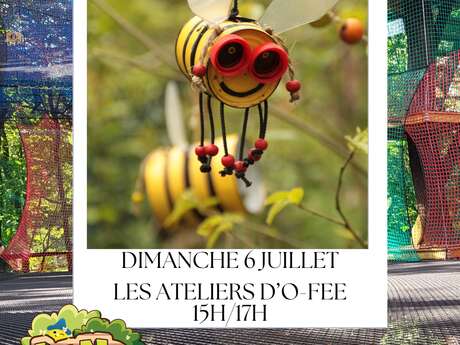 Ateliers Art Recup d'O-Fée au parc Land aux Lutins