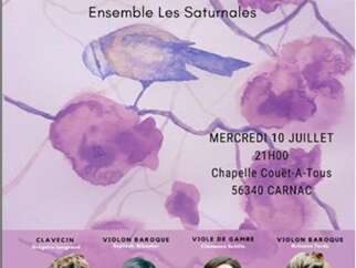 Concert de Les Saturnales - Echappée baroque: Sonates françaises et italiennes du XVIIIe siècle