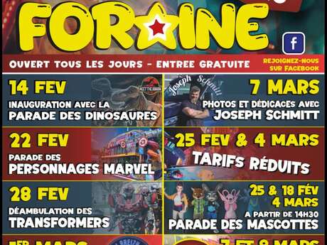 Fête foraine - Foire de mars