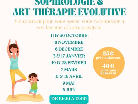 Sophrologie et Art-thérapie évolutive