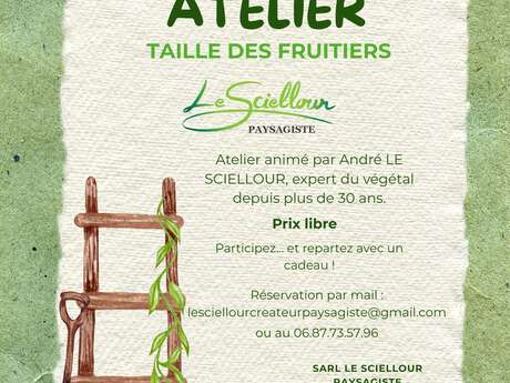 Atelier taille des fruitiers