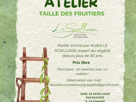 Atelier taille des fruitiers