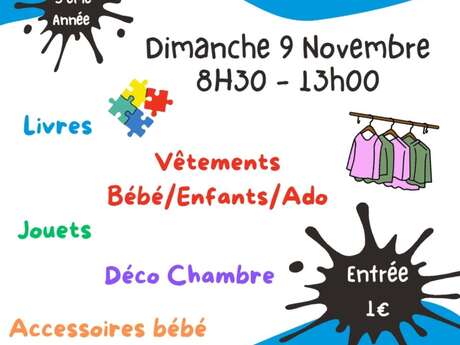 Bourse aux jouets et puériculture