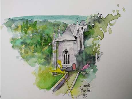 Stage de croquis aquarellés en extérieur