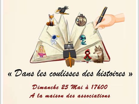 Théatre :  " Dans les coulisses des histoires "