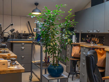 Visite d'un atelier de joaillerie