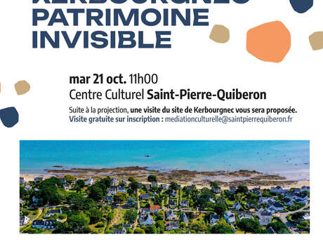Invitation lancement vidéo - Kerbourgnec patrimoine invisible