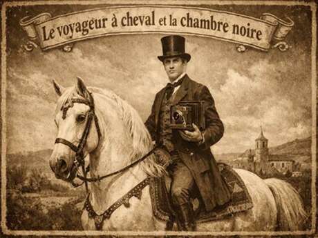 Spectacle équestre "Le Voyageur à Cheval et la Chambre Noire"