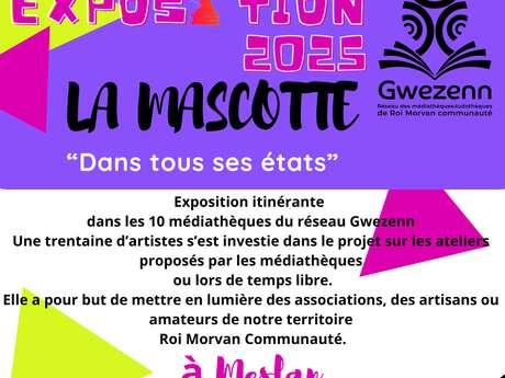 Exposition de la mascotte du réseau Gwezenn