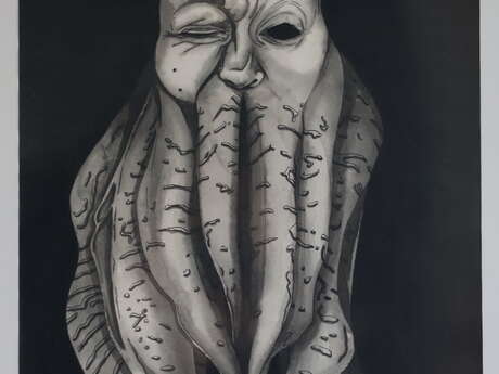 Animation masque monstre marin