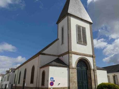 Les Incontournables : une peinture murale pour les marins, Église Notre-Dame-des-Flots