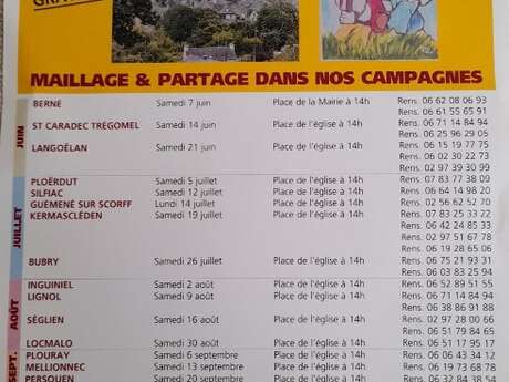 Les randonnées en Pays Pourleth : Séglien