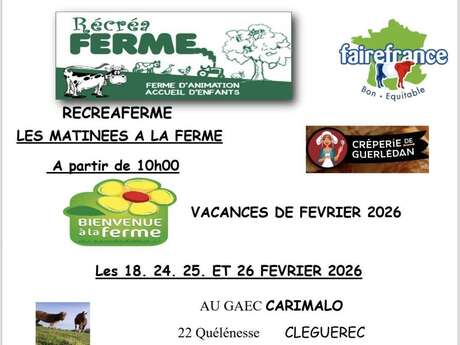 Les matinées à la ferme