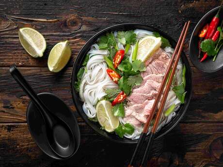 Atelier de cuisine asiatique soupe Phô