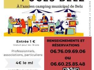 Troc et puces organisé par le FC Bélugas Ria