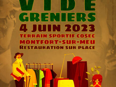 Vide grenier - Montfort-sur-Meu