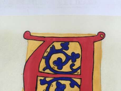 Atelier lettre ornée