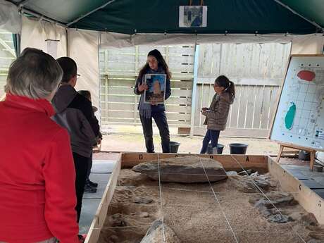 Journées Européennes de l'Archéologie : atelier fouille archéo