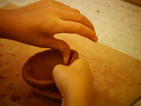 Atelier poterie pour petites mains