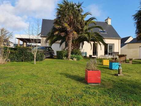 Maison tout confort à 2 pas de la plage de Toulindac