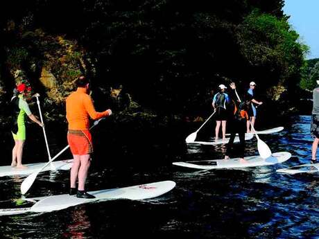 Stand up paddle dans le Golfe du Morbihan