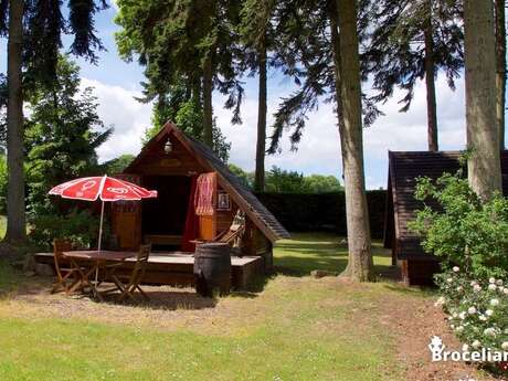 Cabanes de Pionniers du Camping d'Aleth