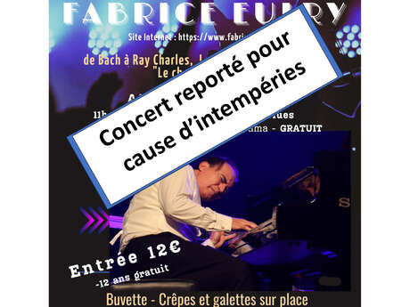 ANNULATION - Concert Fabrice Eulry