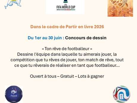 Concours de dessin: «Ton rêve de footballeur»