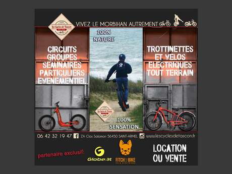 Location Vélo et Trottinette Electrique - Les Cycles de Tascon
