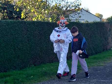 Chasse au trésor d'Halloween pour les enfants