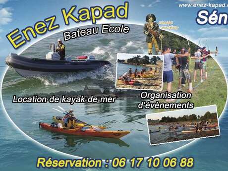 Location de Bateaux et Kayaks, Enez Kapad