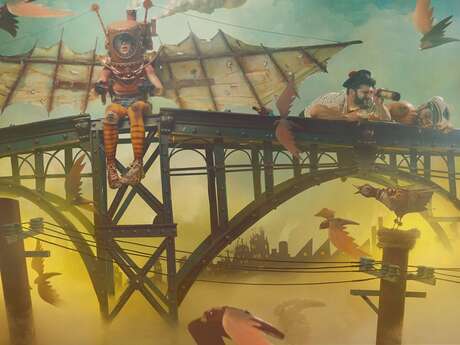 Exposition en plein air : "L'Usine à Merveilles" de Sébastien Salamand