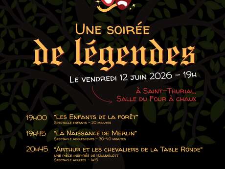 Une Soirée de Légendes - Théâtre Bro Kelt Lan