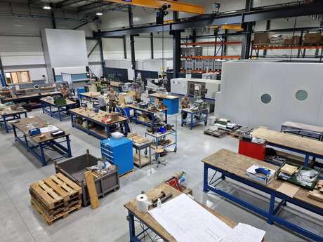 Découverte du site industriel de Cromes Brech et collation en fin de visite