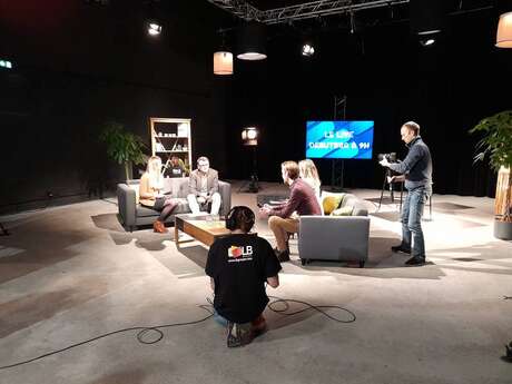 Découverte d'un studio de tournage LB Group