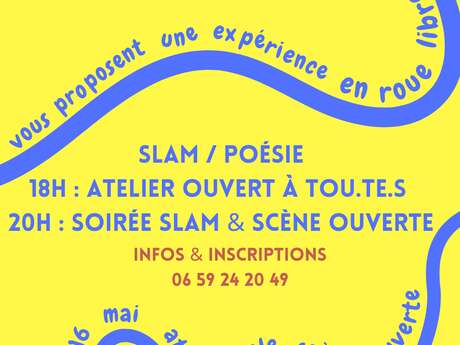 EN ROUE LIBRE — Soirée Slam & Poésie
