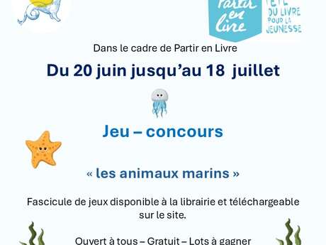 Jeu-concours : "Les animaux marins"