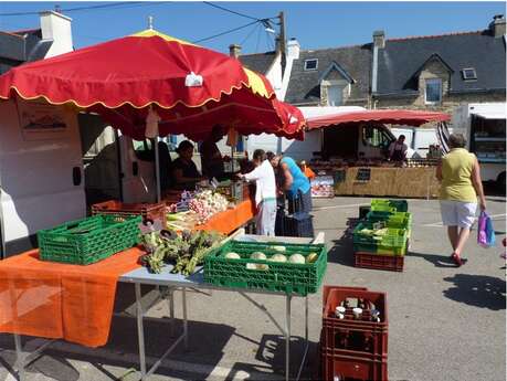 Marché d'été à Kerhostin