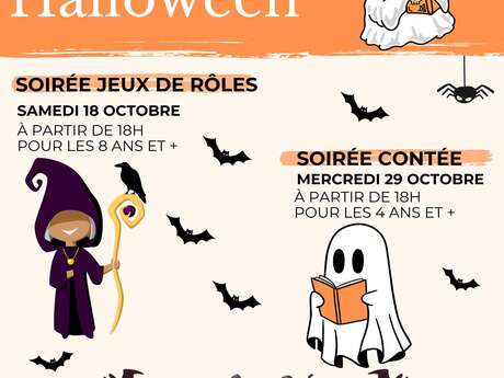 Soirée contée d'Halloween