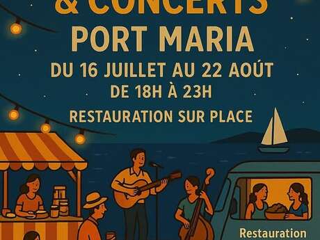 Marché nocturne de Port Maria