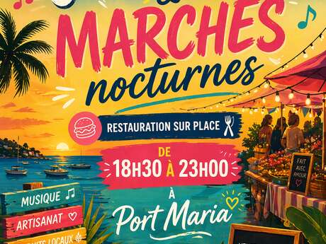 Concert et Marché Nocturne - Port Maria