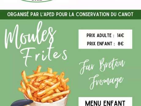 Repas Moules Frites - juillet