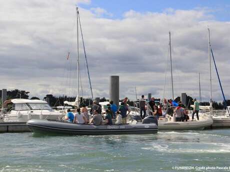 Chasse au trésor en semi-rigide avec Funbreizh