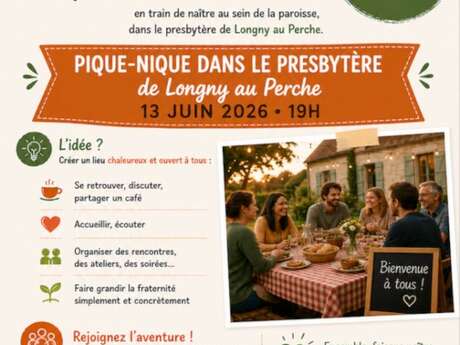 Pique-nique dans le presbytère