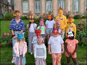 Atelier fabrication de masques d'animaux