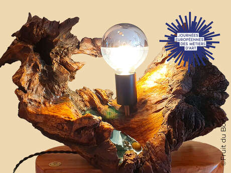 Journées Européennes des Métiers d'Art - Fruit du Bois - Mariage du Bois & de la Lumière