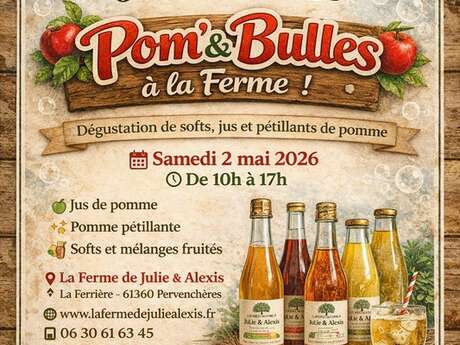 Printemps à la ferme - Portes ouvertes de la ferme de Julie & Alexis