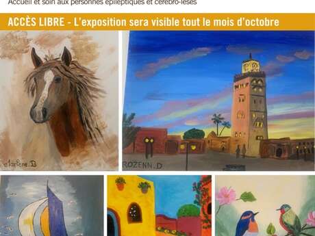 Médiathèque - Exposition de peintures Médiathèque - Exposition de peintures