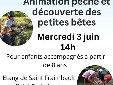 animation pêche et découverte des petites bètes avec le Bus des familles
