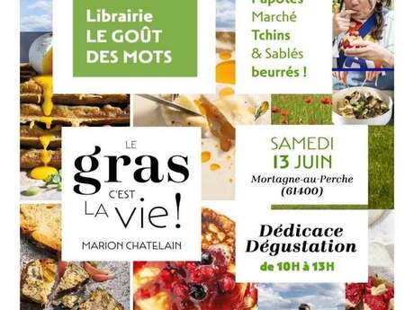 Dédicace gourmande avec Marion Chatelain